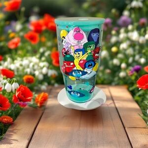 Inside out glass cup